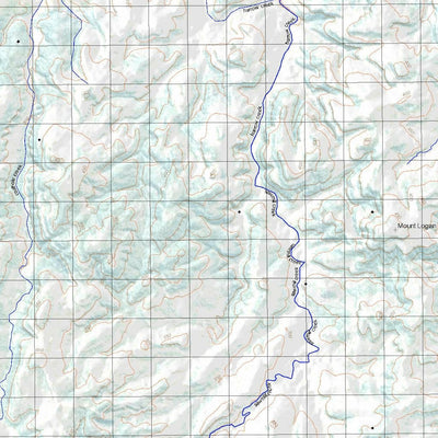 Getlost Map 8553 GROSVENOR DOWNS Topographic Map V14d 1:75,000 QLD Preview 3
