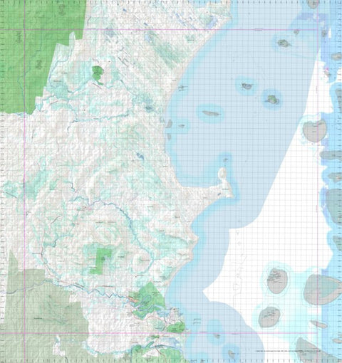 Getlost Map 7967 COOKTOWN Topographic Map V14d 1:75,000 QLD Preview 1