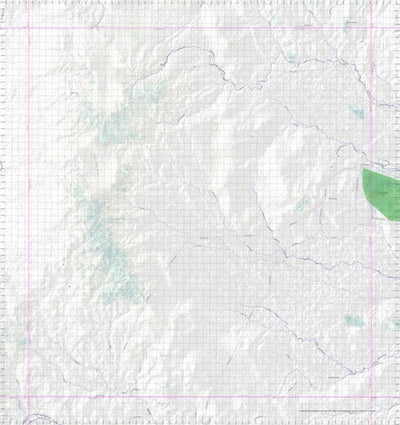 Getlost Map 8154 MOUNT TUTAH Topographic Map V14d 1:75,000 QLD Preview 1