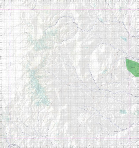 Getlost Map 8154 MOUNT TUTAH Topographic Map V14d 1:75,000 QLD Preview 1