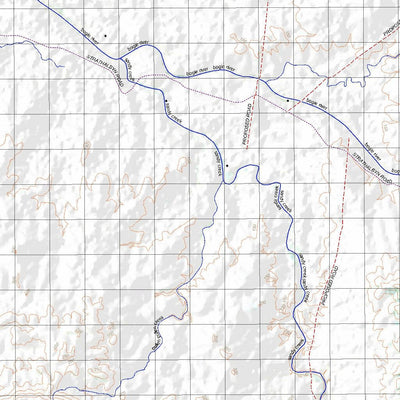 Getlost Map 8457 BOGIE Topographic Map V14d 1:75,000 QLD Preview 2
