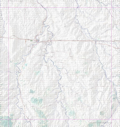 Getlost Map 8250 ALPHA Topographic Map V14d 1:75,000 QLD Preview 1