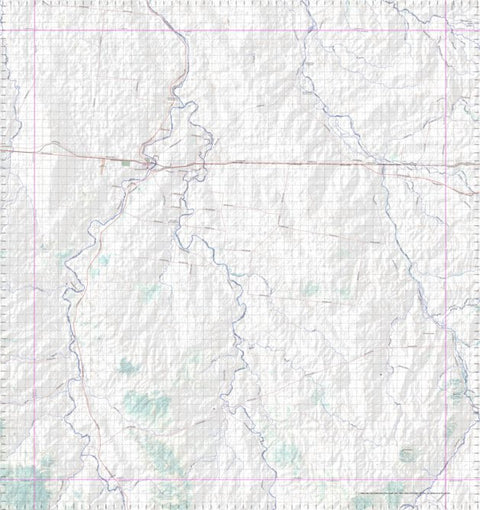 Getlost Map 8250 ALPHA Topographic Map V14d 1:75,000 QLD Preview 1