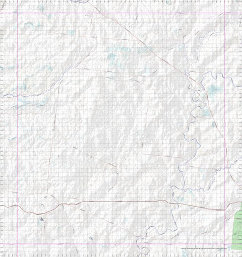Getlost Map 8245 ANGELLALA Topographic Map V14d 1:75,000 QLD Preview 1