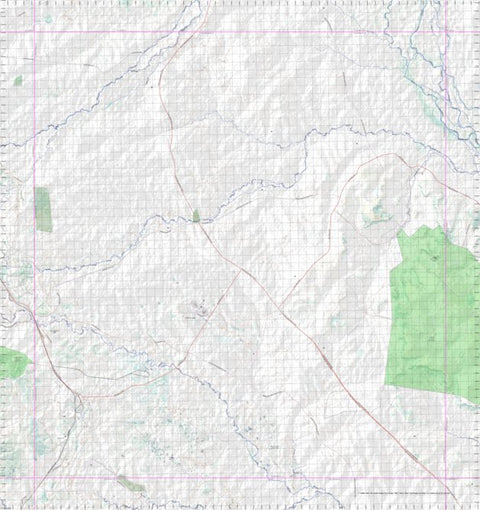 Getlost Map 8652 WINDEYERS HILL Topographic Map V14d 1:75,000 QLD Preview 1