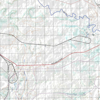 Getlost Map 8652 WINDEYERS HILL Topographic Map V14d 1:75,000 QLD Preview 3