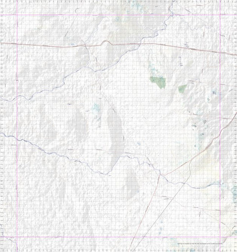 Getlost Map 8050 BUSTHINIA Topographic Map V14d 1:75,000 QLD Preview 1