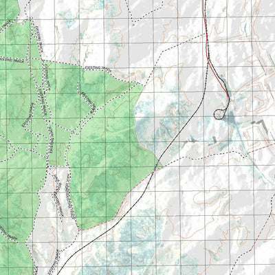 Getlost Map 8650 COMET Topographic Map V14d 1:75,000 QLD Preview 2