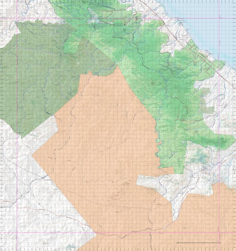 Getlost Map 8159 ROLLINGSTONE Topographic Map V14d 1:75,000 QLD Preview 1
