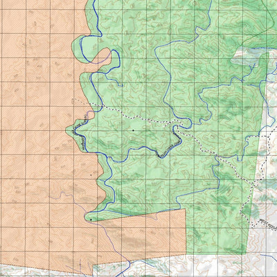 Getlost Map 8159 ROLLINGSTONE Topographic Map V14d 1:75,000 QLD Preview 3