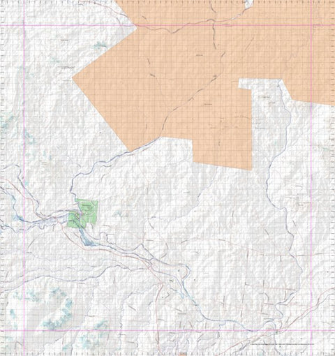 Getlost Map 8158 DOTSWOOD Topographic Map V14d 1:75,000 QLD Preview 1