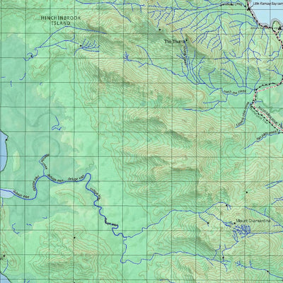 Getlost Map 8161 CARDWELL Topographic Map V14d 1:75,000 QLD Preview 3