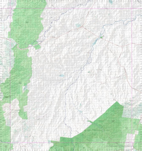 Getlost Map 8748 BAUHINIA Topographic Map V14d 1:75,000 QLD Preview 1