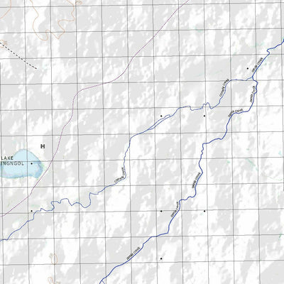 Getlost Map 8748 BAUHINIA Topographic Map V14d 1:75,000 QLD Preview 2