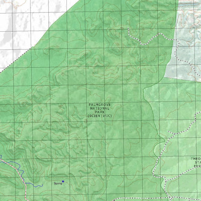 Getlost Map 8748 BAUHINIA Topographic Map V14d 1:75,000 QLD Preview 3