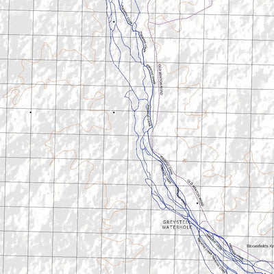 Getlost Map 7651 MANEROO Topographic Map V14d 1:75,000 QLD Preview 2