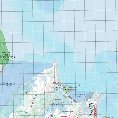 Getlost Map 8755 MACKAY Topographic Map V14d 1:75,000 QLD Preview 2