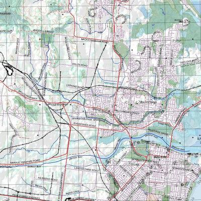 Getlost Map 8755 MACKAY Topographic Map V14d 1:75,000 QLD Preview 3
