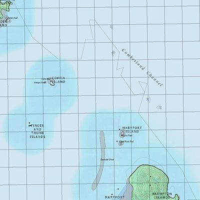 Getlost Map 8756 CUMBERLAND ISLANDS Topographic Map V14d 1:75,000 QLD Preview 2
