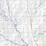 Getlost Map 8156 PAJINGO Topographic Map V14d 1:75,000 QLD Preview 3