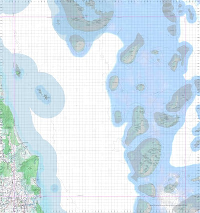 Getlost Map 8163 COOPER POINT Topographic Map V14d 1:75,000 QLD Preview 1