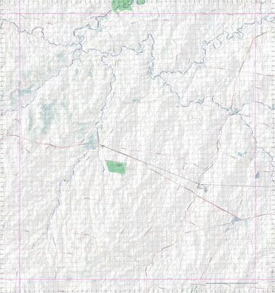 Getlost Map 8843 MEANDARRA Topographic Map V14d 1:75,000 QLD Preview 1