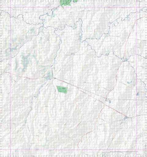 Getlost Map 8843 MEANDARRA Topographic Map V14d 1:75,000 QLD Preview 1