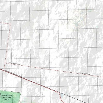 Getlost Map 8843 MEANDARRA Topographic Map V14d 1:75,000 QLD Preview 2