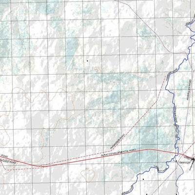Getlost Map 8843 MEANDARRA Topographic Map V14d 1:75,000 QLD Preview 3