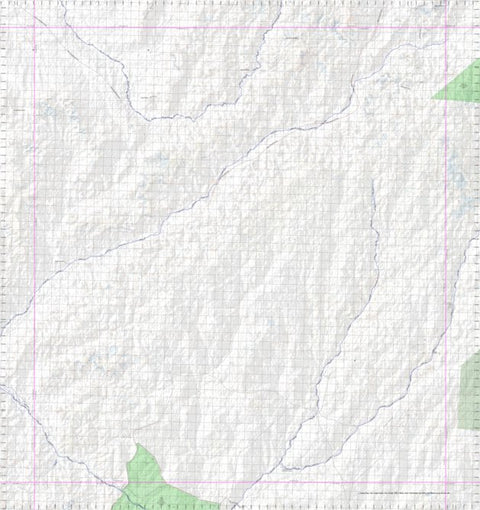 Getlost Map 7747 GLENARA Topographic Map V14d 1:75,000 QLD Preview 1