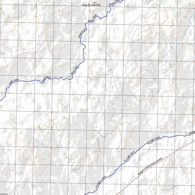 Getlost Map 7747 GLENARA Topographic Map V14d 1:75,000 QLD Preview 3