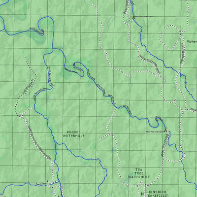 Getlost Map 7768 LAKEFIELD Topographic Map V14d 1:75,000 QLD Preview 3