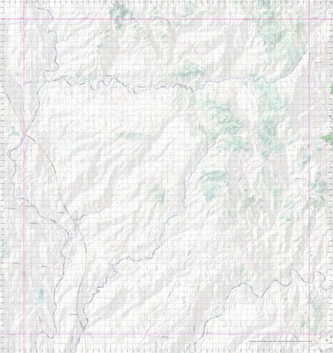 Getlost Map 8247 CALDERVALE Topographic Map V14d 1:75,000 QLD Preview 1