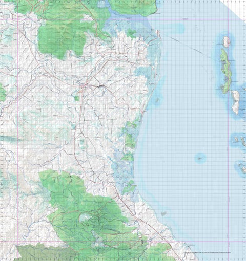 Getlost Map 8160 INGHAM Topographic Map V14d 1:75,000 QLD Preview 1