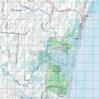 Getlost Map 8160 INGHAM Topographic Map V14d 1:75,000 QLD Preview 2