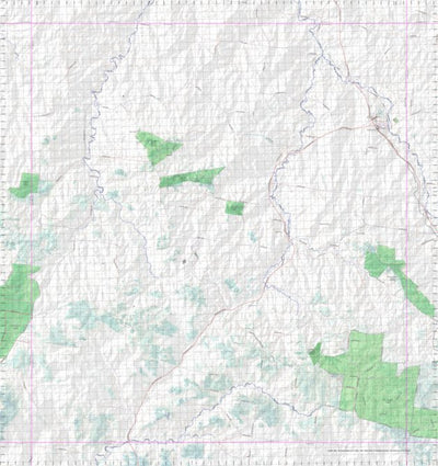 Getlost Map 8845 WANDOAN Topographic Map V14d 1:75,000 QLD Preview 1