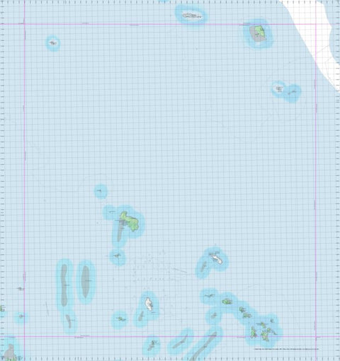 Getlost Map 8855 PRUDHOE ISLAND Topographic Map V14d 1:75,000 QLD Preview 1