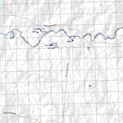 Getlost Map 8946 BUNGABAN Topographic Map V14d 1:75,000 QLD Preview 2