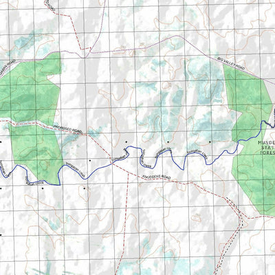 Getlost Map 8946 BUNGABAN Topographic Map V14d 1:75,000 QLD Preview 3
