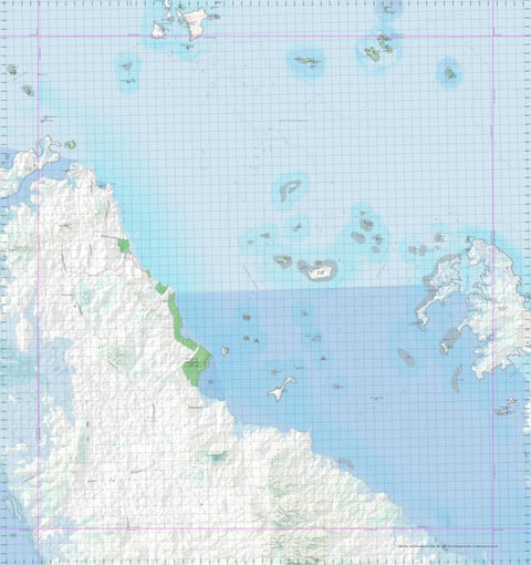 Getlost Map 8953 SHOALWATER Topographic Map V14d 1:75,000 QLD Preview 1