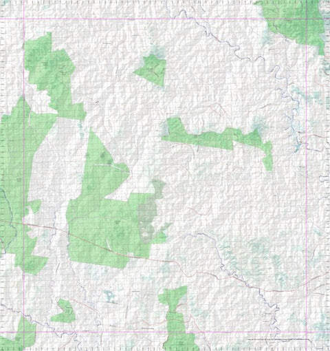 Getlost Map 9047 RAWBELLE Topographic Map V14d 1:75,000 QLD Preview 1