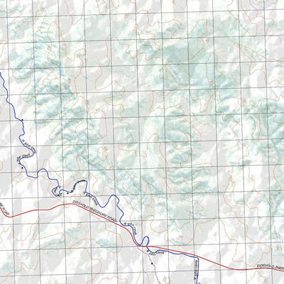 Getlost Map 9047 RAWBELLE Topographic Map V14d 1:75,000 QLD Preview 3