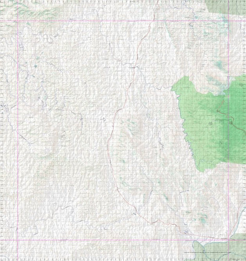 Getlost Map 7865 SOUTH PALMER RIVER Topographic Map V14d 1:75,000 QLD Preview 1