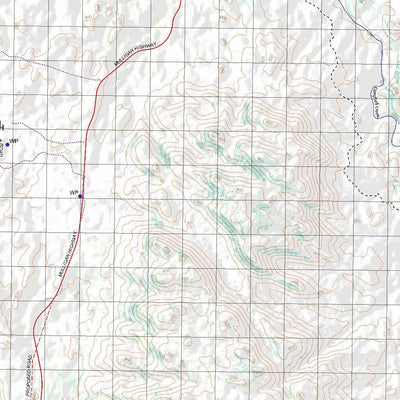 Getlost Map 7865 SOUTH PALMER RIVER Topographic Map V14d 1:75,000 QLD Preview 2