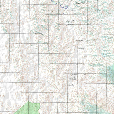 Getlost Map 7865 SOUTH PALMER RIVER Topographic Map V14d 1:75,000 QLD Preview 3