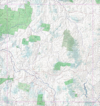 Getlost Map 9140 TEXAS Topographic Map V14d 1:75,000 QLD Preview 1