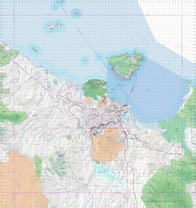 Getlost Map 8259 TOWNSVILLE Topographic Map V14d 1:75,000 QLD Preview 1