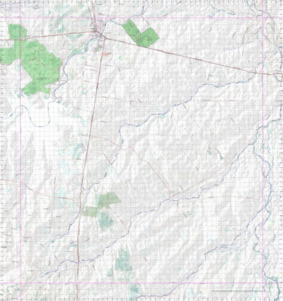 Getlost Map 8550 EMERALD Topographic Map V14d 1:75,000 QLD Preview 1