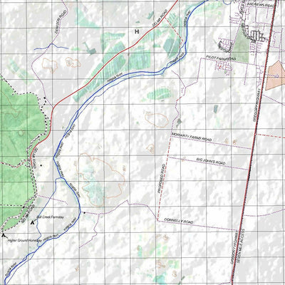 Getlost Map 8550 EMERALD Topographic Map V14d 1:75,000 QLD Preview 3