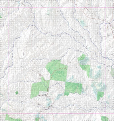 Getlost Map 8451 RUBYVALE Topographic Map V14d 1:75,000 QLD Preview 1